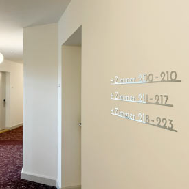 Hotel Joseph´s House Davos - Signaletik und Branding